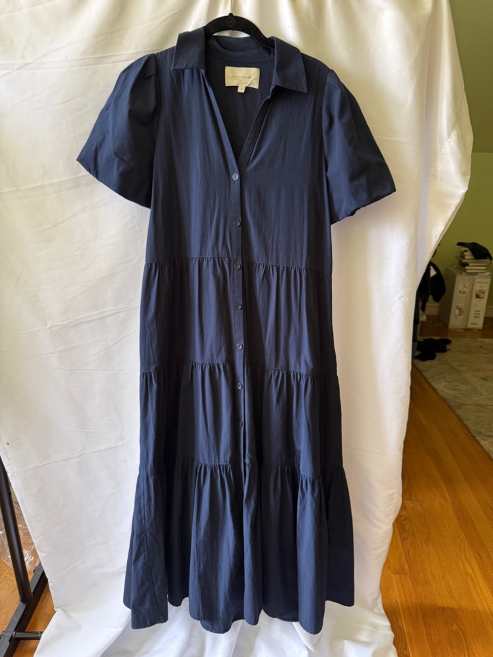Brochu Walker Havana Dress in Navy - Picture 2 of 4